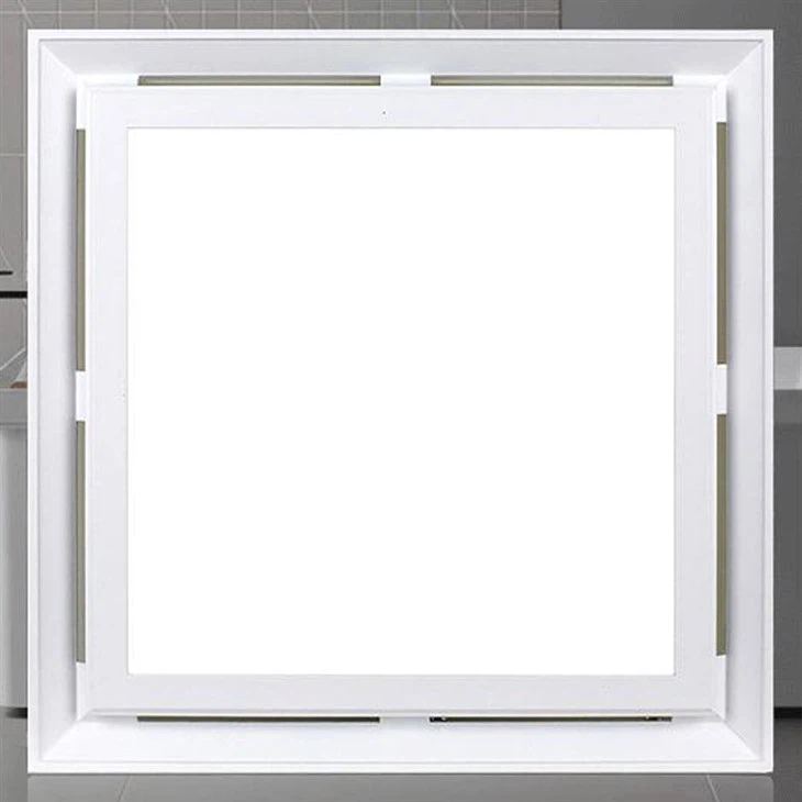 High Air Flow Square Ventilation Fan With Panel Lights